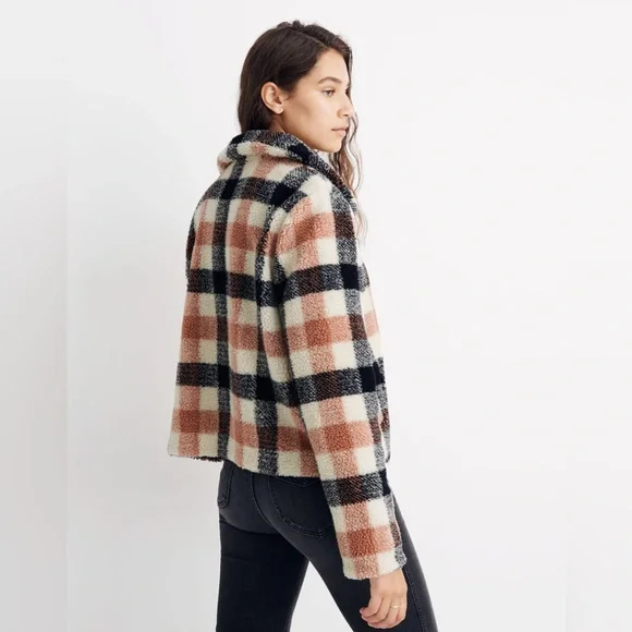 Madewell Sherpa Hazlewood Jacket - Picture 3 of 15